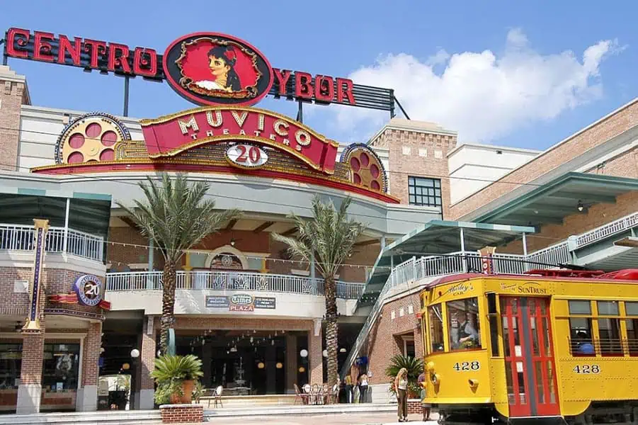 Centro Ybor shopping and entertainment complex in Tampa