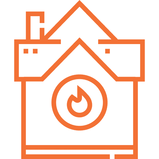 Heater Replacement Orange Icon