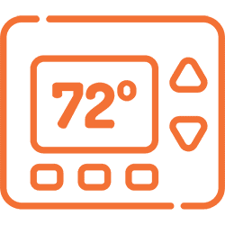 Thermostat Orange