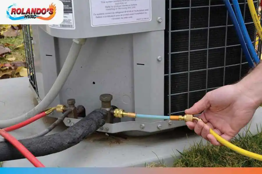 Refrigerant leak AC
