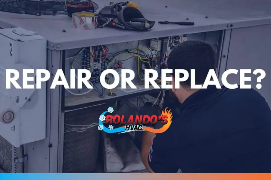 AC repair vs. replacement