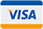 Visa accepted payment logo