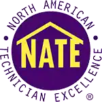 NATE certified logo